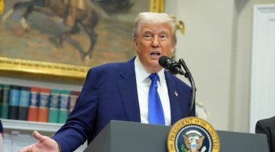 أمام ترامب والكاميرات.. انهيار أحد ضيوف البيت الأبيض