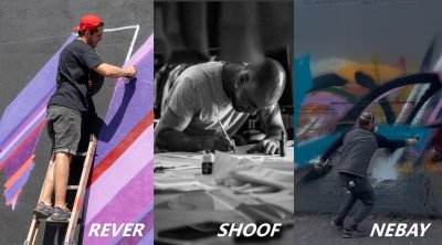 MAIN LEVÉE : le street art à main nue s’expose à Sidi Bou Saïd