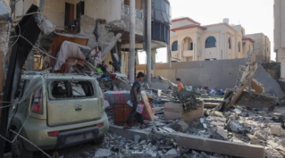 Deux Palestiniens, dont un enfant, tués dans une frappe de drone israélienne à Khan Younis