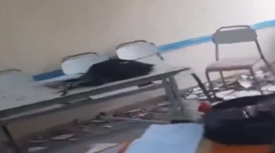 جندوبة : إصابة تلميذين في حادث انهيار سقف قاعة تدريس بمعهد فرنانة