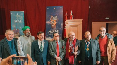 الفاضل الجعايبي يُتوج بجائزة صلاح القصب (صور) 