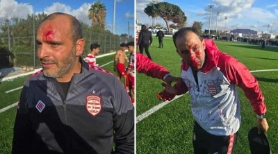 أعمال شغب في مباراة الأوساط بين الترجي والإفريقي (فيديو)