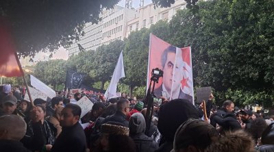 مسيرة احتجاجية حاشدة في تونس ضد الظلم (صور)