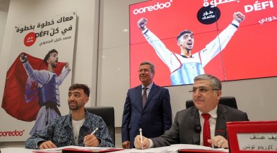 En Images : Ooredoo Tunisie, partenaire officiel du champion du monde Mohamed Khalil Jendoubi