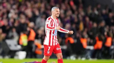 غريزمان يسخر من برشلونة بعد تأهل أتلتيكو مدريد لنهائي كأس الملك