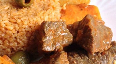 Recette : soupe tunisienne et riz à la viande de veau