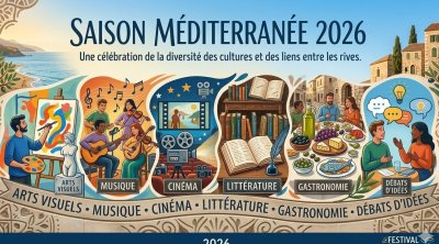 La saison méditerranée 2026, pour célébrer la richesse et la créativité des cultures du bassin méditerranéen