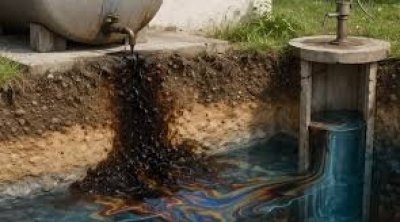 باجة : تسرب البنزين من محطة للمحروقات يهدد حياة السكان