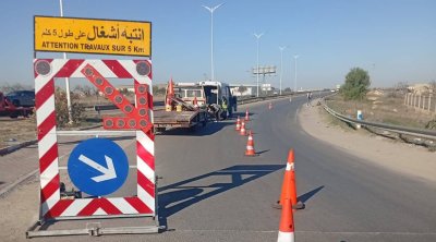 Autoroute : fermeture temporaire de la sortie vers Hergla du 4 au 8 mai