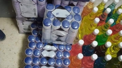 سوسة : حجز مواد تجميل مقلدة مهربة  ب250 مليون 