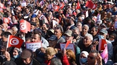 ألف شخص شاركوا في الوقفة الاحتجاجية للدستوري الحر 