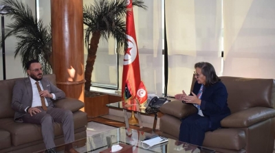 تفاصيل لقاء وزيرة الصناعة بنظيرها الليبي 