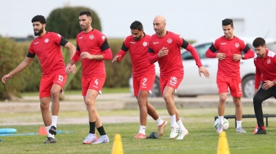 كأس العرب: حصة تدريبية للمنتخب التونسي وغدا السفر إلى الدوحة