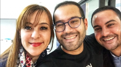 مصالحة بين عايدة عرب و عمار الجمل 