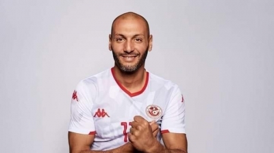 الإصابة تبعد الشيخاوي عن صفوف المنتخب التونسي 