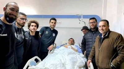 بعد اصابته الخطيرة : عملية جراحية ناجحة لإيهاب الكزدغلي