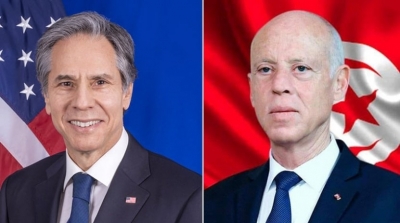 سعيّد لوزير الخارجية الأمريكي: التجأت الى الفصل 80 لانه انتشر الفساد و سالت الدماء 