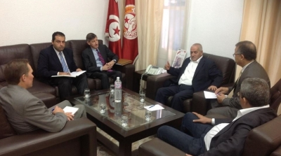 لقاء جمع العباسي بالسفير الأمريكي لأكثر من ساعة دون الإفصاح عن تفاصيله