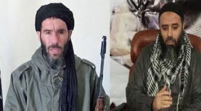 ابوعياض عقد اجتماعا سريا مع مختار بلمختار مؤخرا في صحراء سرت الليبية 