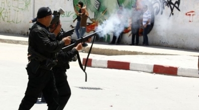 جبل الجلود : مواجهات عنيفة بين قوات الامن و عدد من المحتجين 