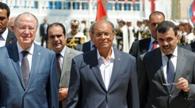 ثكنة العوينة : ''ديغاج'' للرؤساء الثلاثة من موكب تأبين شهيدي الحرس الوطني