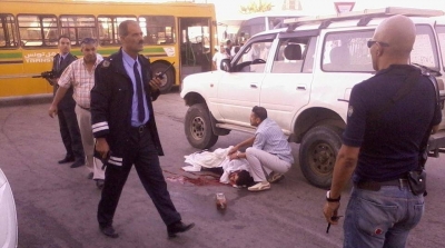 تفاصيل عملية اطلاق النار على 5 ملتحين امام مدرسة اعدادية بحي النصر 