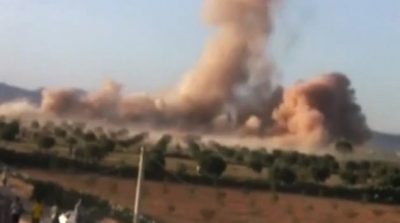 العثور على جثتين داخل منزل الإرهابيين الذي تم تفجيره في سيدي علي بن عون