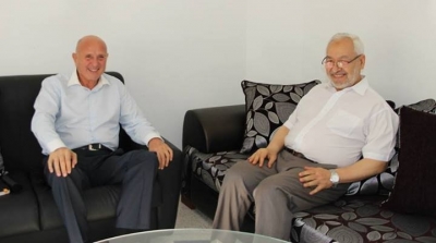 لقاء بين الغنوشي والشابي للتباحث حول آخر مستجدات الحوار الوطني