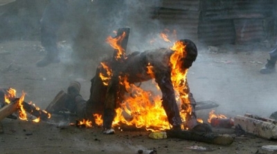 القصرين : تلميذ الباكالوريا يضرم النار في جسده في ساحة معهد الاثار بسبيطلة