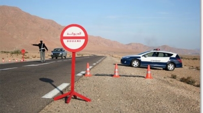 الكاف : انقلاب سيارة للحرس الديواني بعد تعرضها لاطلاق نار من سيارة مجهولة