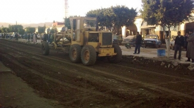 انطلاق مشروع تهيئة الطريق الوطنية الرابطة بين سوسة والقيروان بداية 2014