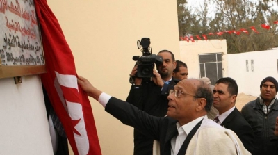  المرزوقي يدشن مقر معتمدية "الفوار" بولاية قبلي