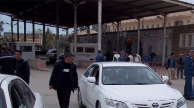 معبر اس الجدير : حالة من الاحتقان في صفوف اعوان الديوانة بعد ايقاف زميلهما 