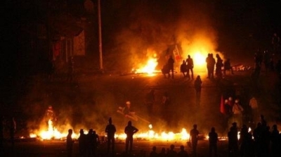 مواجهات ليلية في الكرم بين عدد من المحتجين و قوات الامن 