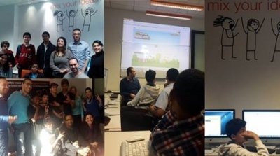 ورشات الربيع الخاصة بالتلاميذ بمركز أورنج للتّطوير