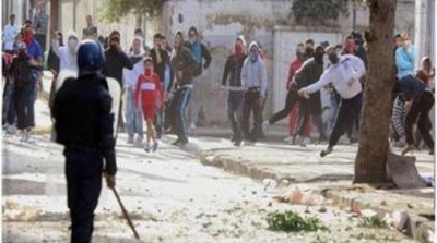 سليانة: اصابة عوني أمن في مواجهات بالروحية