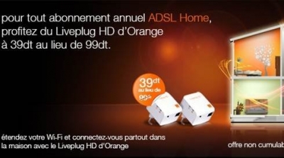 حصري أورنج تونس:  انترنات ADSL في كامل  أرجاء المنزل بــ39 دينارا عوضا عن 99 دينارا