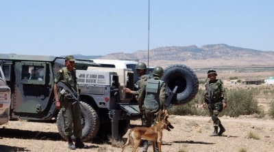 اصابة 4 جنود في تبادل لاطلاق النار في مع ارهابيين داخل المنطقة العسكرية بالشعانبي