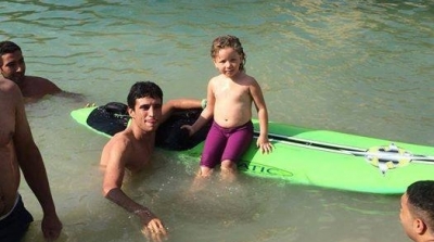 بالصور: ظهور بحيرة صالحة للسباحة بأم العرائس في قفصة