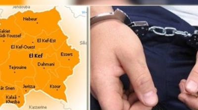 الكاف : القاء القبض على 11 مفتشا عنه في حملة امنية 