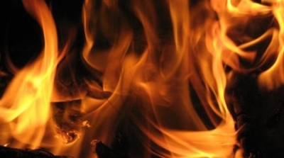 حريق بمقام الولى الصالح سيدى بوريقة في حمام الانف 