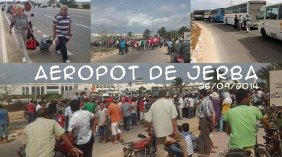 جربة: إضرابات متواصلة، إلغاء حجوزات والحكومة نائمة