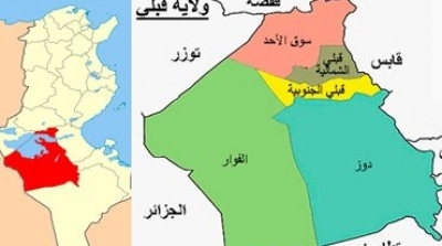 قبلي : حرق مقر الحرس الوطني  و المعتمدية في سوق الاحد و الجيش يتدخل 