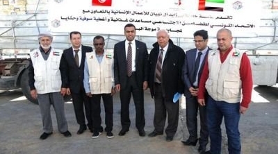 مساعدات عينية اماراتية لفائدة 61 عائلة في سليانة