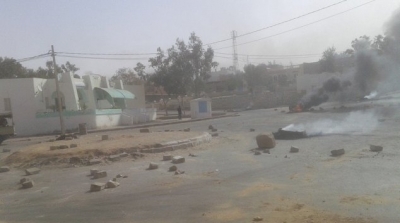  الذهيبة  في اضراب عام