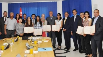 هواوي تكرم افضل ثلاث طلاب لبرنامج بذور تونسية من اجل المستقبل