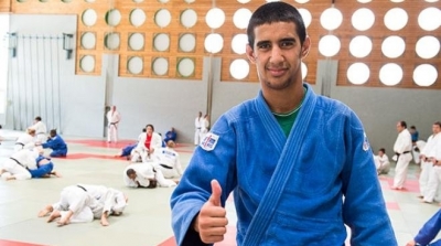 محمود السنوسي يفوز ذهبية دورة اثينا المفتوحة للجيدو ويرتقي الى المركز الاول عالميا