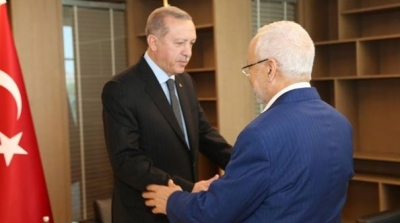الغنوشي يلتقي اردوغان 