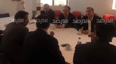 اجتماع سري لقيادات من الجيش الليبي بحافظ قائد السبسي و عدد من قياديي نداء تونس