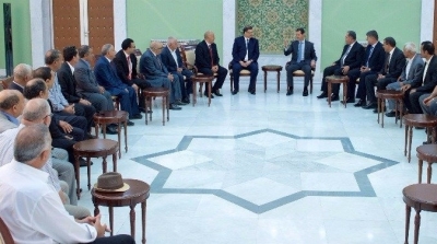 المعارضة السورية تعتزم مقاضاة اتحاد الشغل دوليا بسبب لقائه ببشار الاسد